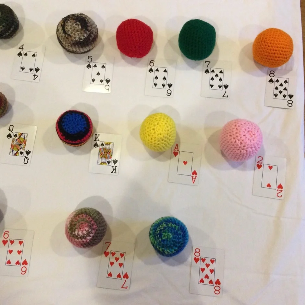Cat/kitten Pet Toy Balls 3/$18 Handmade Crochet New with Bells. Animal Pet love